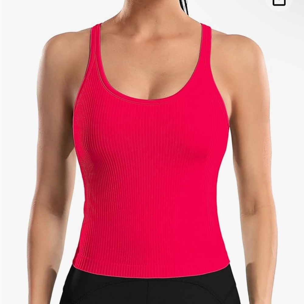 BLACK (pic is link reference) Ribbed Tank Top
